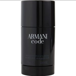Armani Code by Giorgio Armani For Men. Alcohol Free Deodorant Stick 2.6-Ounces